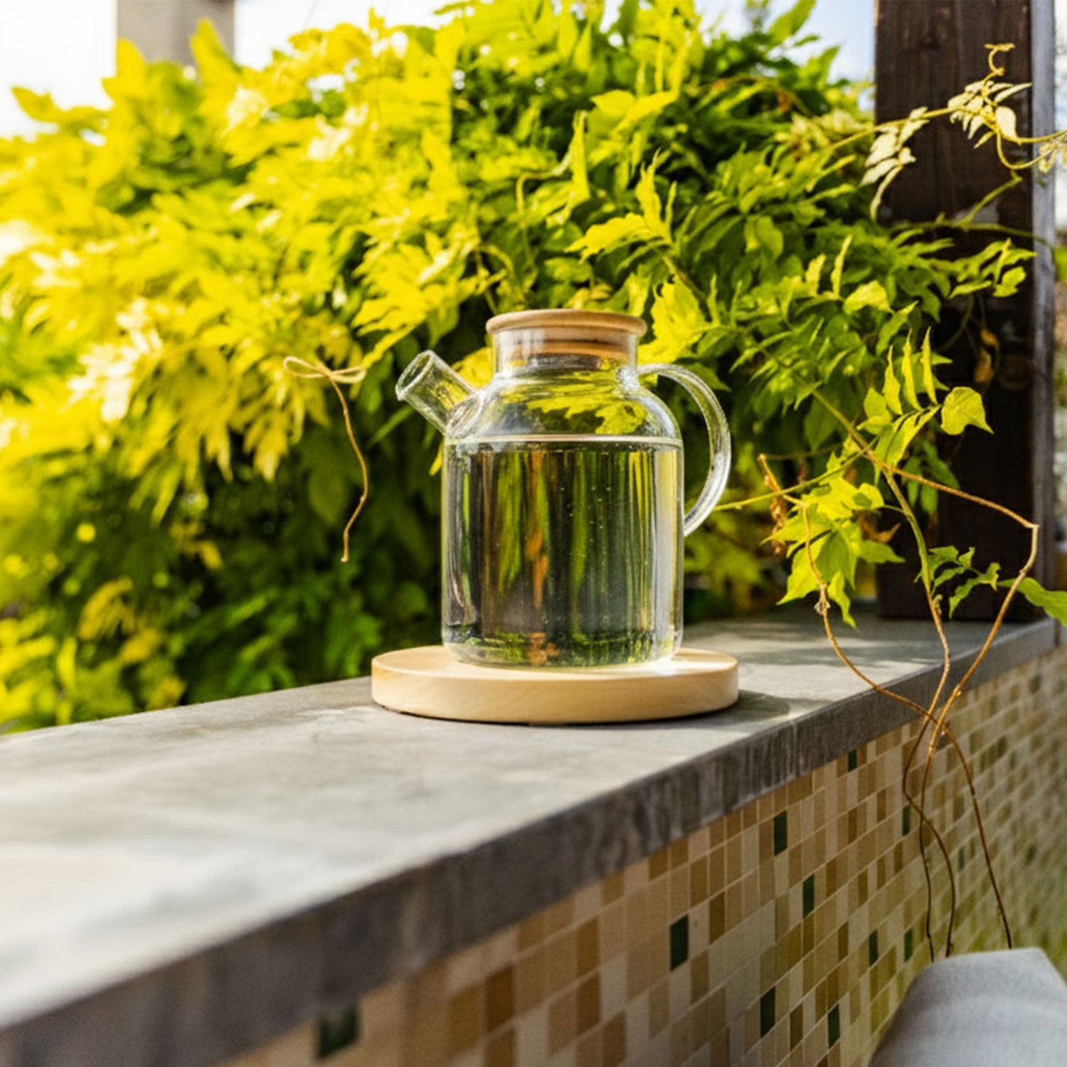 Magnetic water revitalizer jug