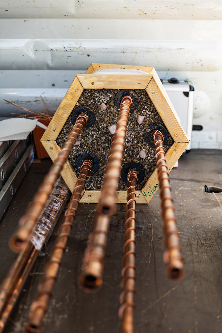 Orgone energy collector cannon