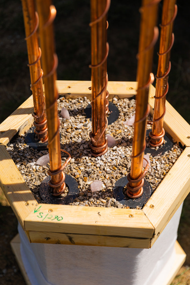 Orgone energy collector cannon