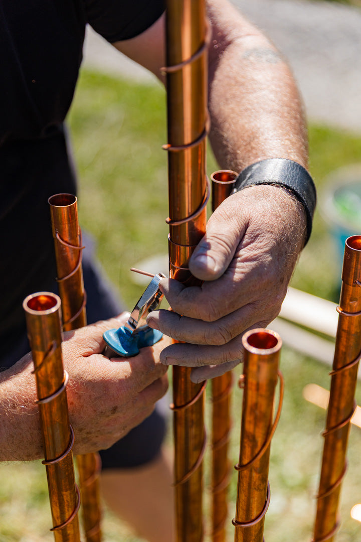 Orgone energy collector cannon