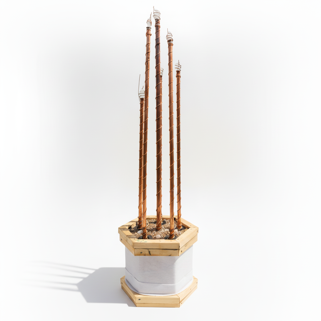 Orgone energy collector cannon